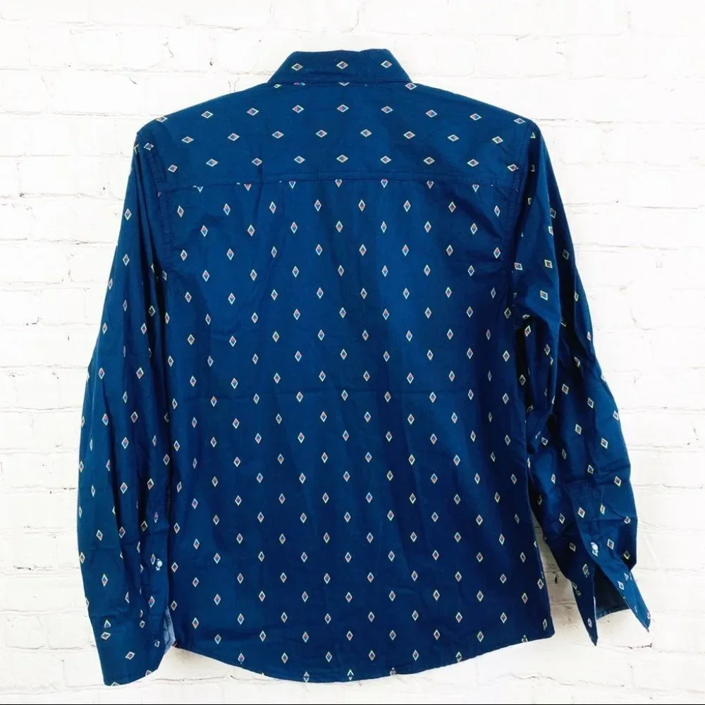 NEW Men's Long Sleeve Button Down Shirt Africa - Picture 5 of 11